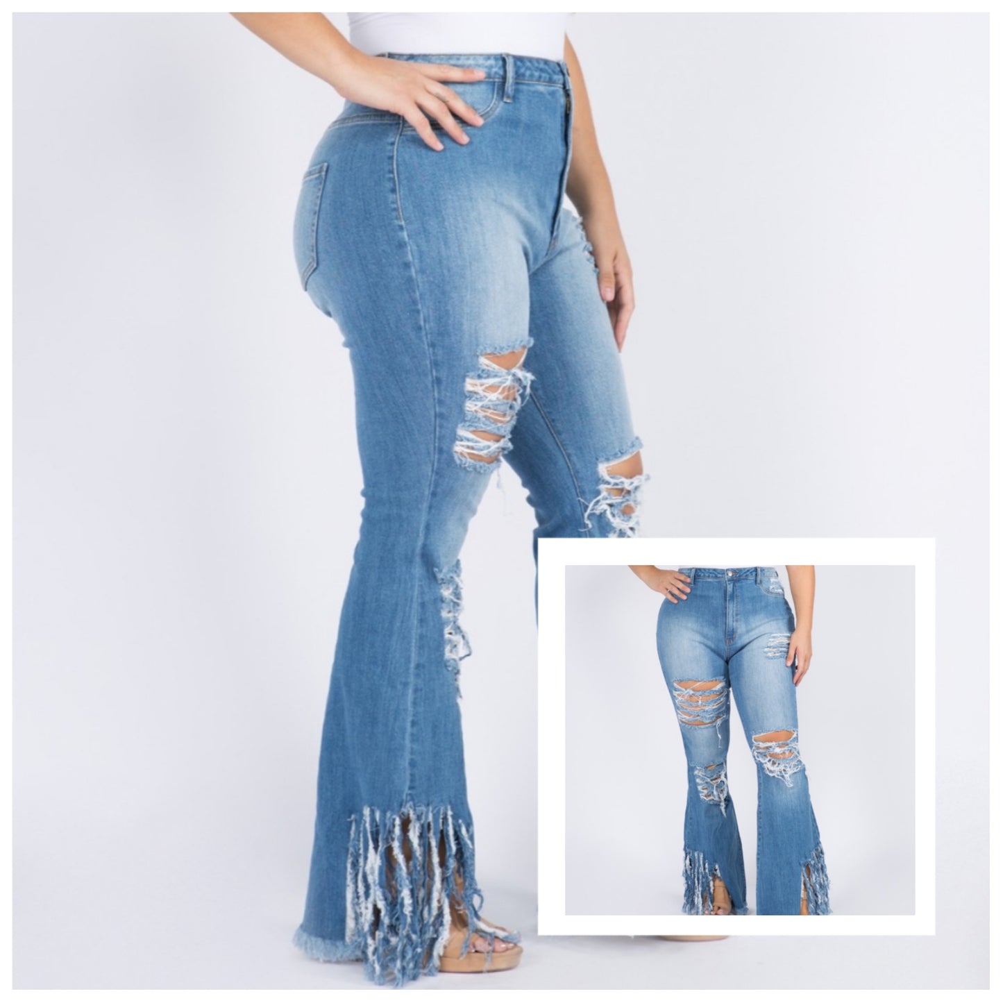 The Distressed Flare J