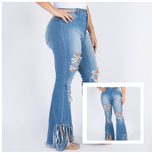 The Distressed Flare J